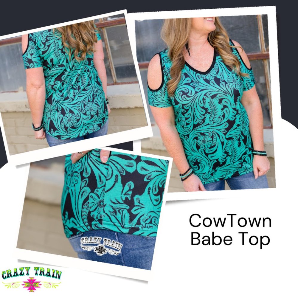 Crazy Train : Cowtown Babe Top